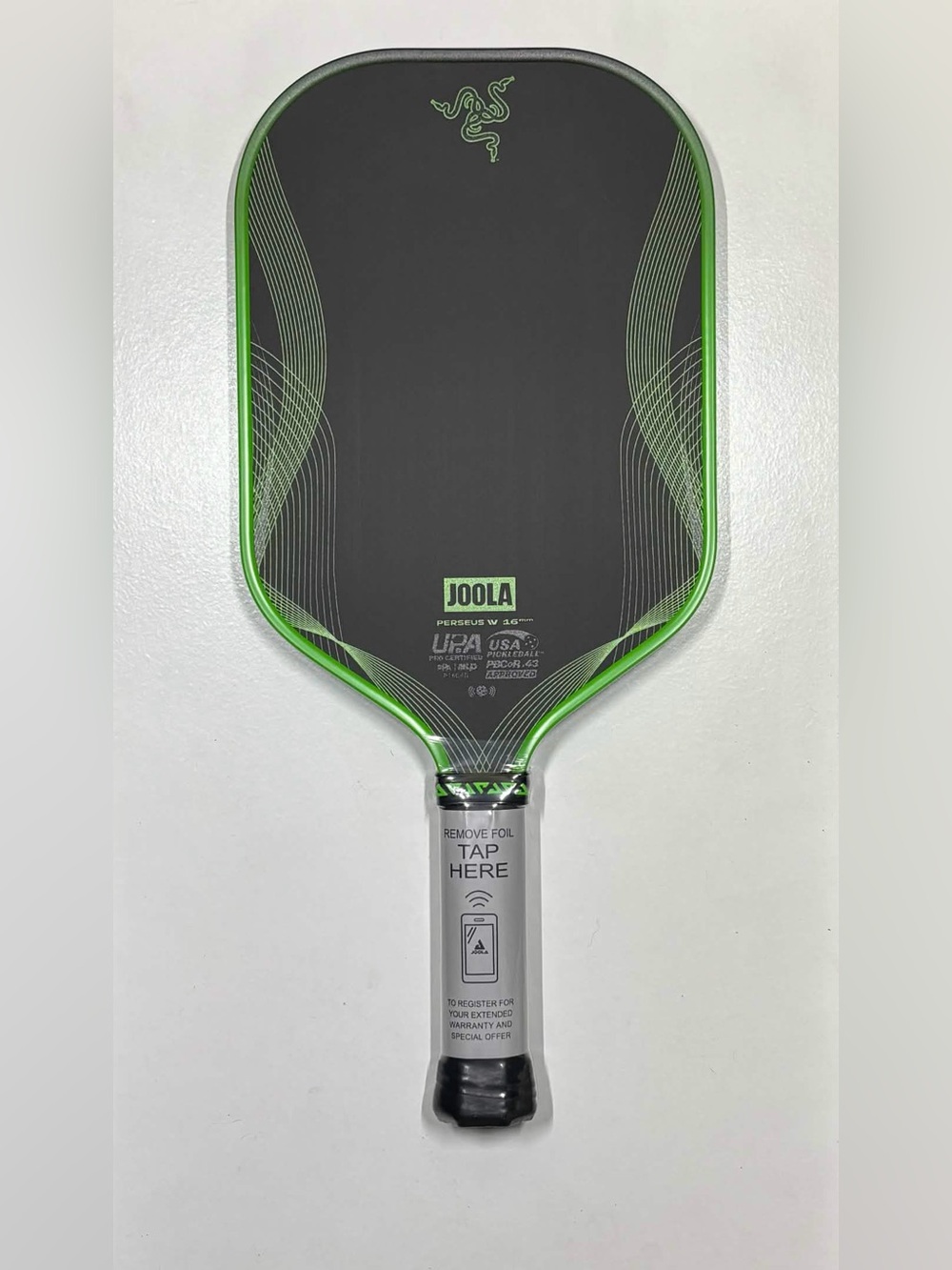 JOOLA X Razor super limited Perseus V Pickleball Paddle - Black & Neon Green
